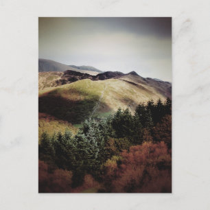 CARTÃO POSTAL MOUNTAIN VIEWS OF WALES