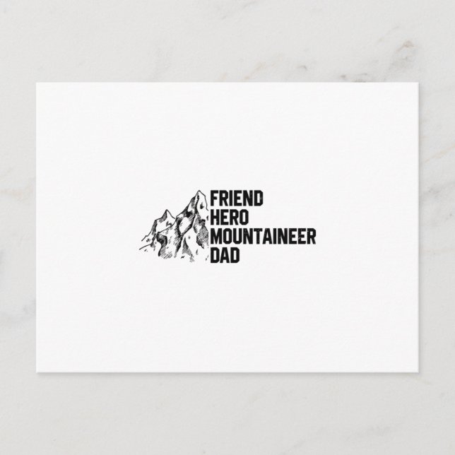 Cartão Postal Mountaineer (Frente)