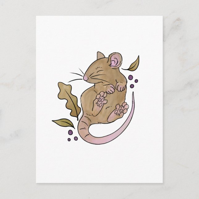 Cartão Postal Mousey (Frente)