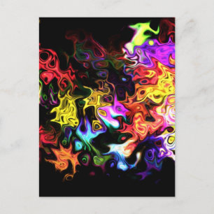 Cartão Postal Mover Abstrato Feel 1,99