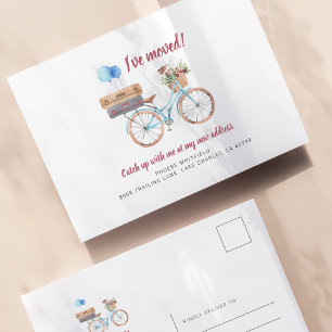 Cartão Postal Movi a mudança de endereço no anúncio