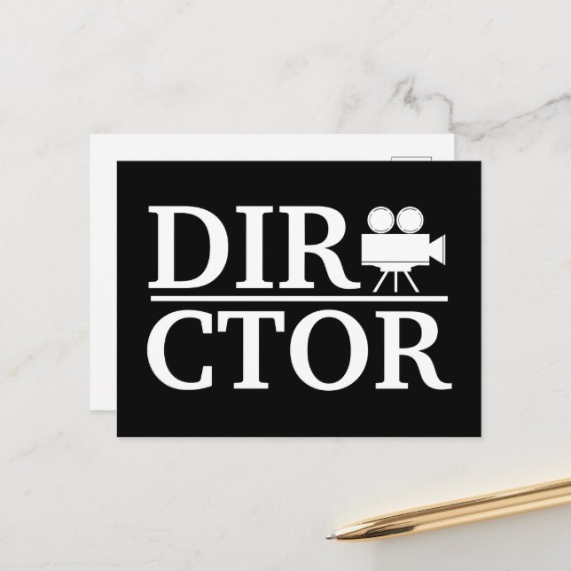 Cartão Postal Movie Diretor (Frente/Verso In Situ)