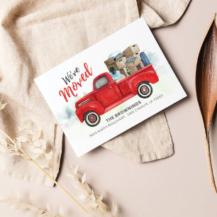 Cartão Postal Movimentamos Novo Anúncio de Movimentação de En