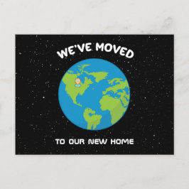 Cartão Postal Movimentamos o novo planeta Terra