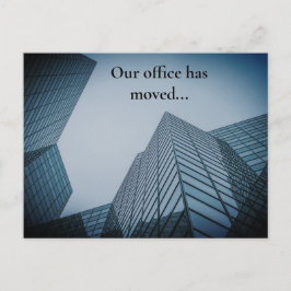 Cartão Postal Movimentamos o Office Professional Building Person