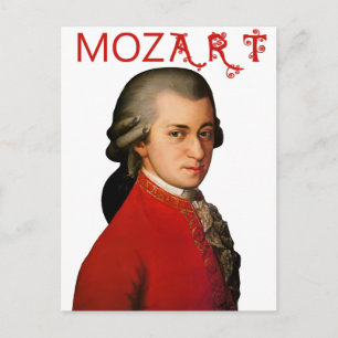 Cartão Postal mozART