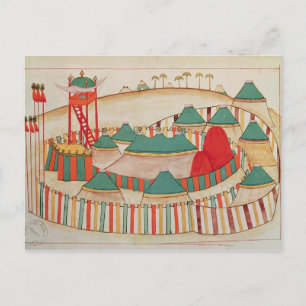 Cartão Postal Ms 1671 O Acampamento Imperial, c.1580