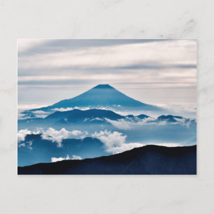 Cartão Postal "Mt. Fuji dos Alpes do Sul" (南 ア ル プ ス