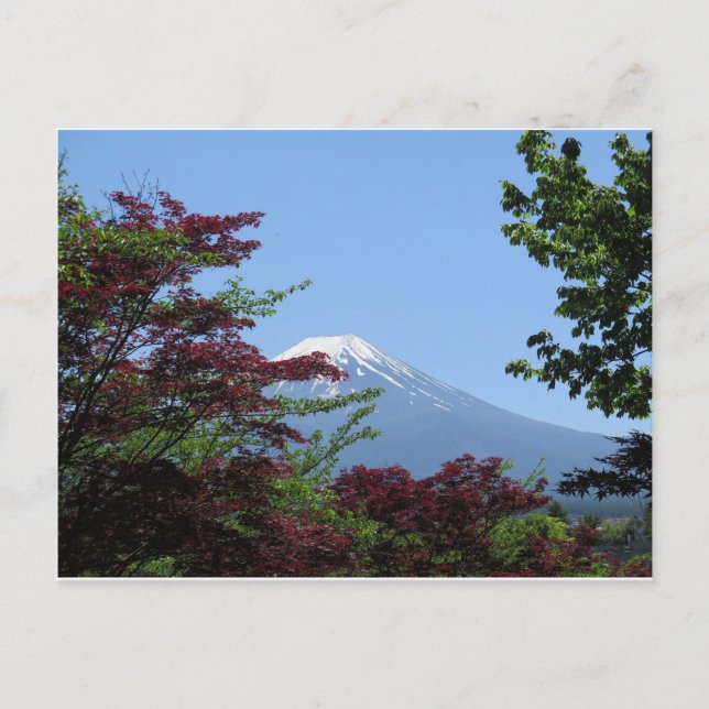 Cartão Postal Mt Fuji Japão (Frente)