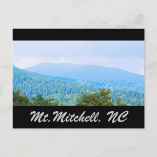 Cartão Postal Mt. Mitchell NC