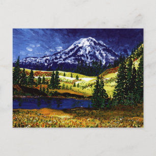 Cartão Postal Mt Rainier