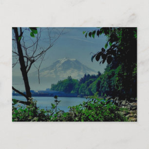 Cartão Postal Mt. Rainier de Owen Beach
