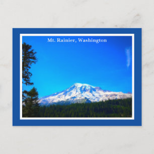 Cartão Postal Mt. Rainier Washington