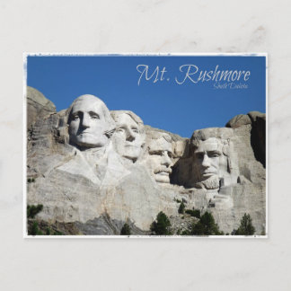 Cartão Postal Mt. Rushmore