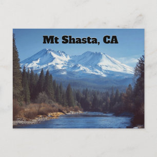 Cartão Postal Mt Shasta, AC