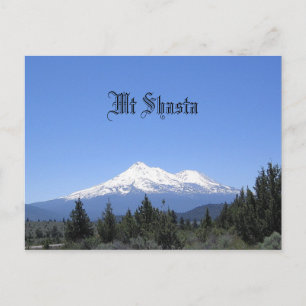 Cartão Postal Mt. Shasta, Califórnia