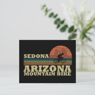 Cartão Postal Mtb Az Sedona - Bicicleta de Montanha do Arizona
