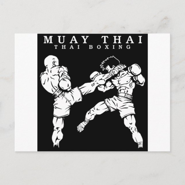 Cartão Postal muay thai (Frente)