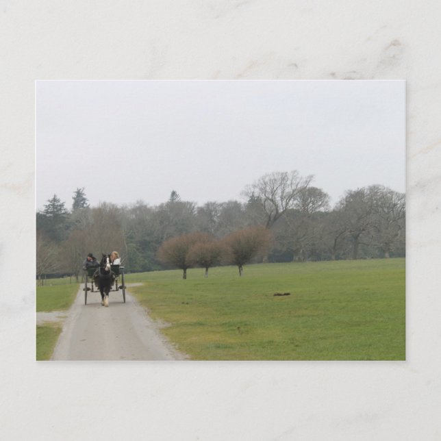 Cartão Postal Muckross House, Killarney Ireland (Frente)