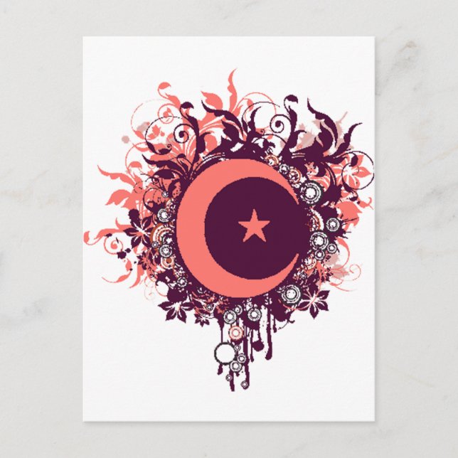 Cartão Postal muçulmano (Frente)