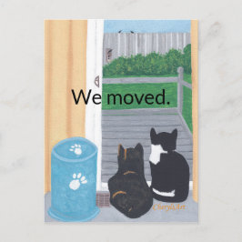 Cartão Postal Mudamos, Gato Amantes Cartões-postais