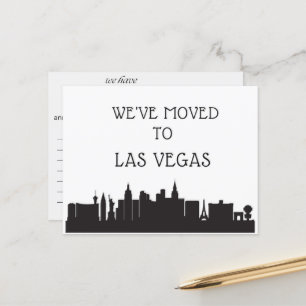 Cartão Postal Mudámos para Las Vegas