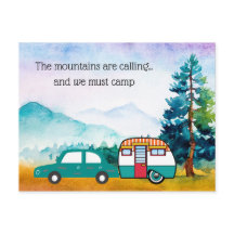 Mudança de endereço do carro e do campista nas mon