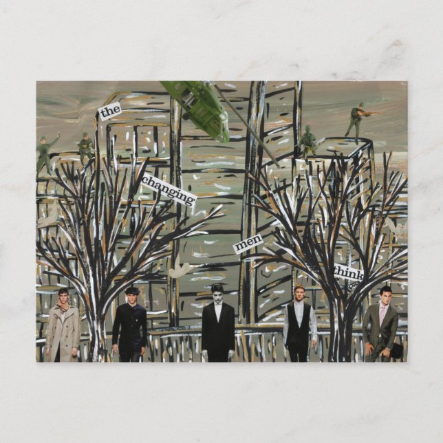 Cartão Postal Mudando Homens (Frente)