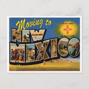 Cartão Postal Mudando para o Novo México mudança de endereço