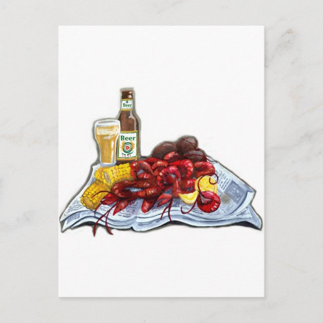 Cartão Postal Mudbugs e Brew (Frente)