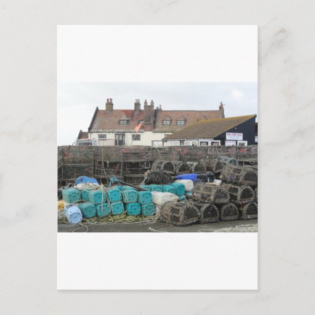 Cartão Postal Mudeford Quay, ChristChurch (Frente)