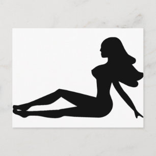 Cartão Postal Mudflap Girl