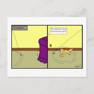 Cartão Postal Muffy e o rato