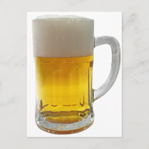 Cartão Postal Mug of Beer