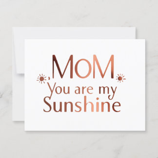 Cartão Postal Mug personalizado do dia da mãe - presente persona