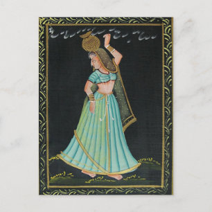 Cartão Postal Mughal Art