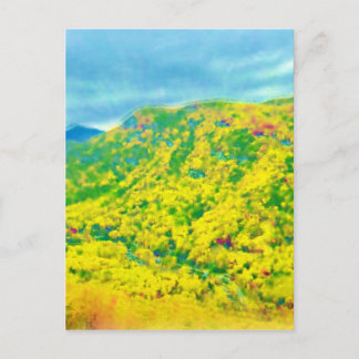 Cartão Postal Muito acima das montanhas