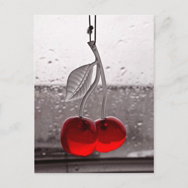 Cartão Postal Muito cereja (Frente)