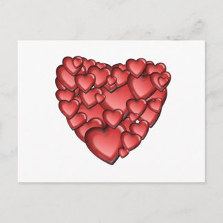 Cartão Postal Muito Coração