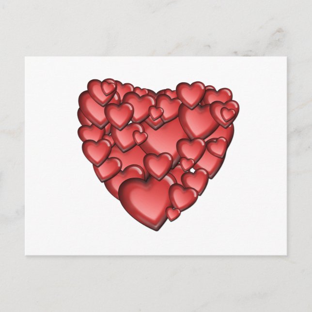 Cartão Postal Muito Coração (Frente)