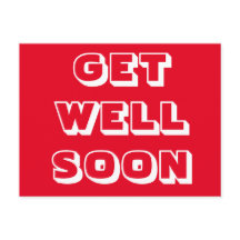 Muito em breve, vermelho branco moderno ousado