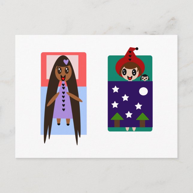 Cartão Postal Muito fofo (Frente)