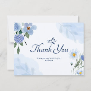 Cartão Postal Muito obrigado por sua ajuda 