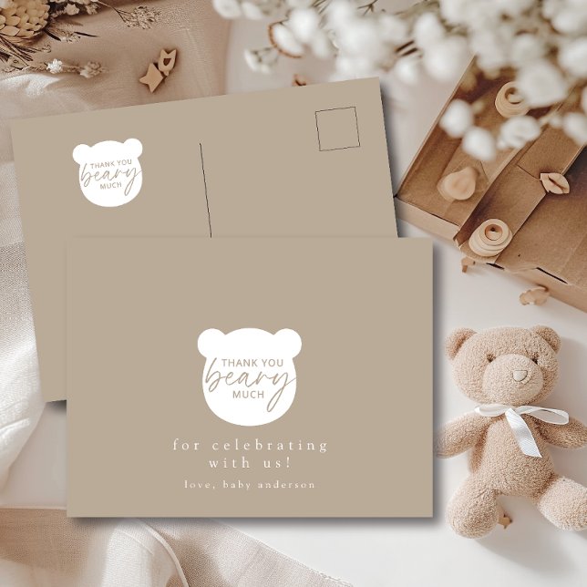 Cartão Postal Muito Obrigado Ursinho (Criador carregado)