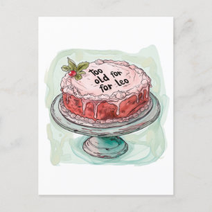 Cartão Postal Muito Velho Para Leo - Aniversário 25