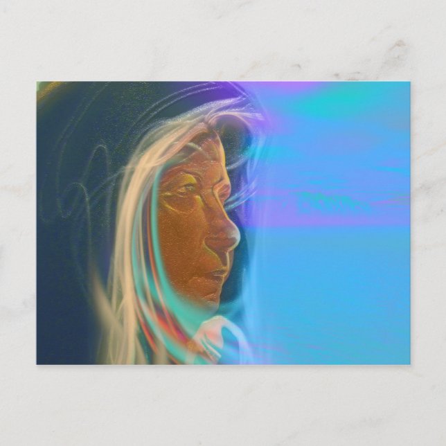 Cartão Postal Mulher adulta (Frente)