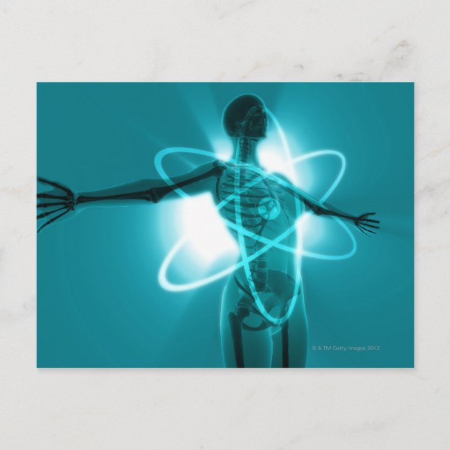 Cartão Postal Mulher atômica (Frente)