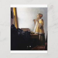 Mulher com Colar Pérola, Johannes Vermeer
