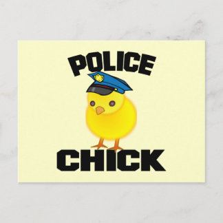 Cartão Postal Mulher da Polícia