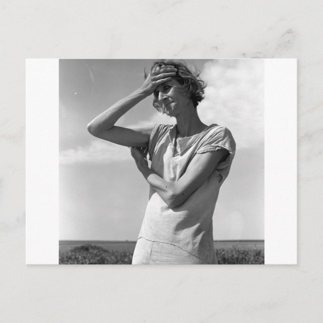 Cartão Postal Mulher do Alto Planície (Frente)